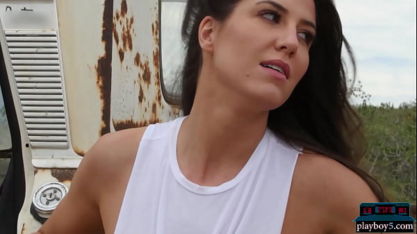 Tiny MILF from Portugal shows off her amazing tight body for Playboy 