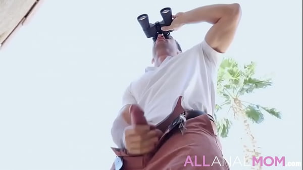 FULL SCENE on http://ALLAnalMOM.com - The girl next door has been trying to seduce MILF 