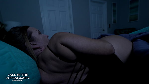 Stepson scared of thunder hops into stepmoms bed aitsfs1e6 scene1 3 free