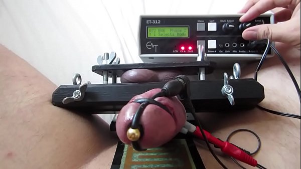 E-STIM, BALLVICE & COCK RESTRAINT WITH EROSTEK ET-312B