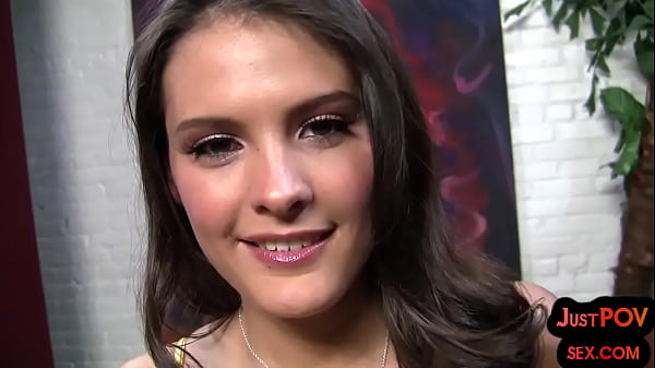 POV teen pussyfucked while talks dirtybefore_oiled handjob