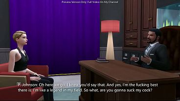 Principal Fucks Bratty Teen In The Ass With His Big Black Cock - sims 4 - 3D animation 