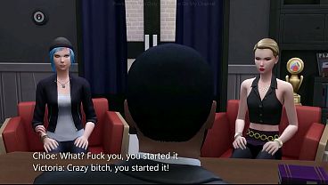Principal fucks bratty teen in the ass with his big black cock sims 4 3d animation