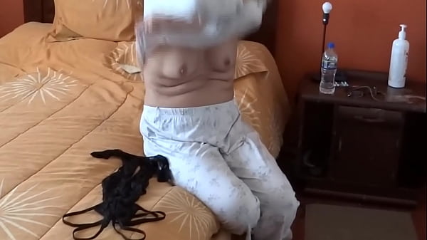 Play MP4 - 58-year-old stepmom shows off and masturbates while her jerks off watching her