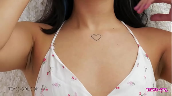 Pretty Teen student cheerleader at school 