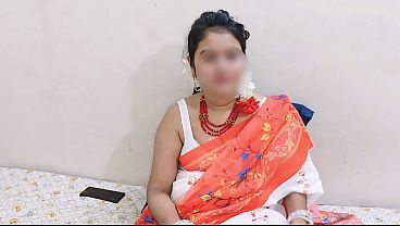 First-Time Desi Girl Gives Romantic Blowjob to Husband in Bedroom