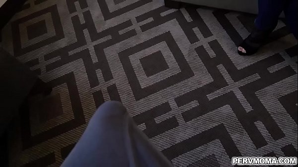 Big tits Latina stepmom lets stepsonfuck her tight milf pussy and he cums allover her ass