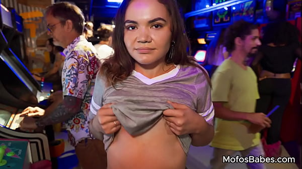 Play MP4 - Sexy teen flash her big natural boobs in public and enjoy big dick in mouth and wet pussy - Naudi Nala&comma; Peter Green