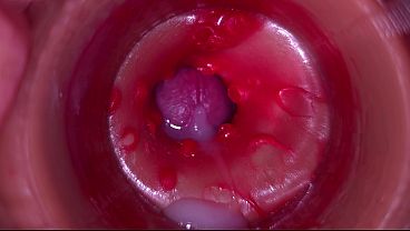 Camera in Vagina, Cervix POV, &quot_Creampie&quot_ 4k