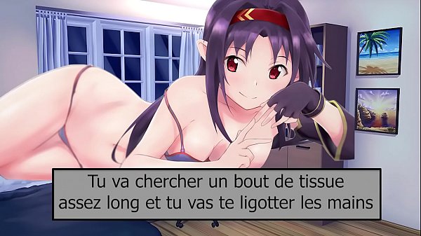 Instruction Joi Fr - Yuuki Konno (sao) Yuuki Cette Petite Cochonnes Te Demande De Te Branler Pour Elle Et Elle Commence &agrave; Se Doigter Sa Petite Chatte De Cochonne Avant De Jouir thumbnail