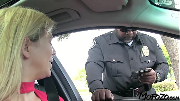 Blonde milf has a dick for lunch