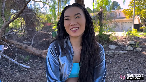 Real Teens - Asian Teen Does Her First Porn Casting Scene 