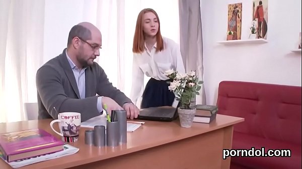 Kissable gets seduced and poked by elder instructor