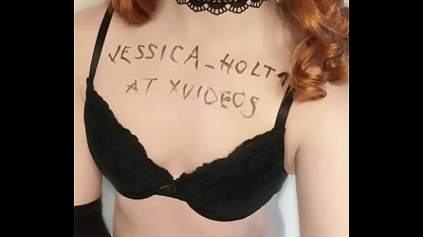 Hot redhead Crossdressing TS Jessica Holt verification video