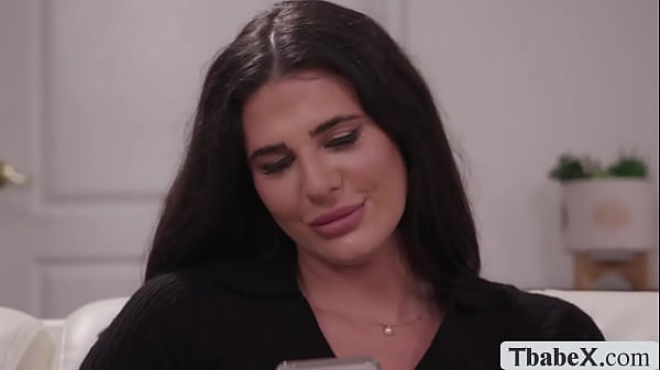 TS babysitter Bailey Archer is on the couch with her boss Draven Navarro. 