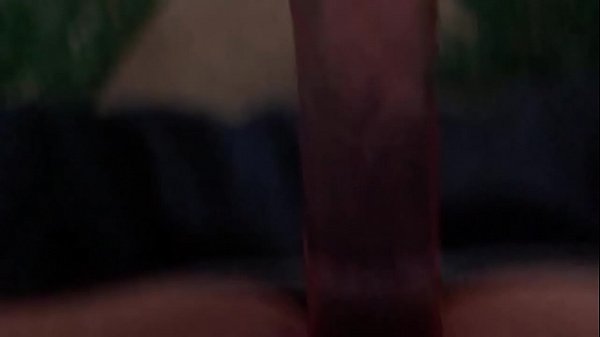 Cross-dresser fuck double dildo 