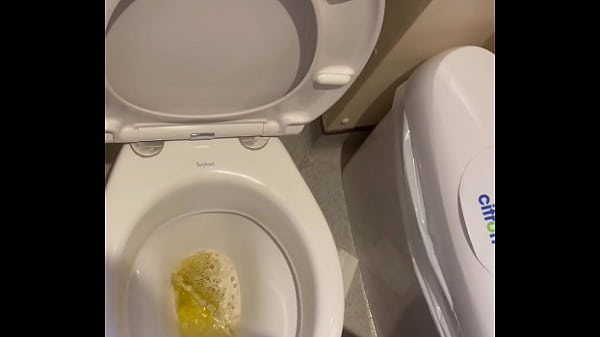 Play MP4 - Pissing in bathroom