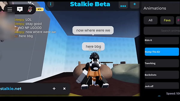 Roblox brown bbw pounding thrusting pussy dick