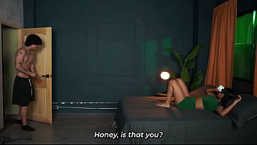 Nonton Sexy Brunette Stepsister Ends Up Getting Fucked By Her Muscular Stepbrother While Thinking It's Vr thumbnail
