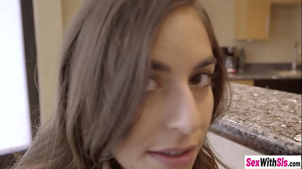 Guy snuck into stepsisters Arielle Faye pussy_after he played_with pussy