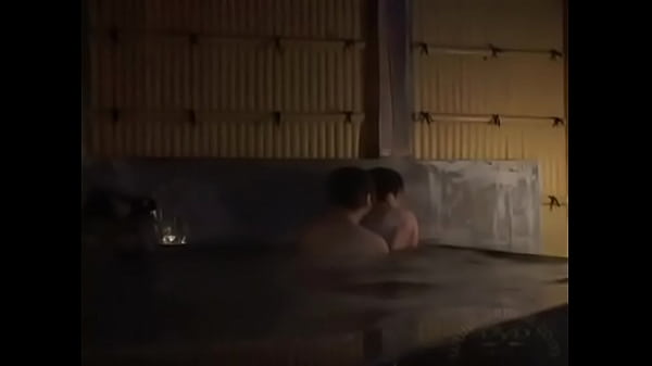 Hot spring blowjob