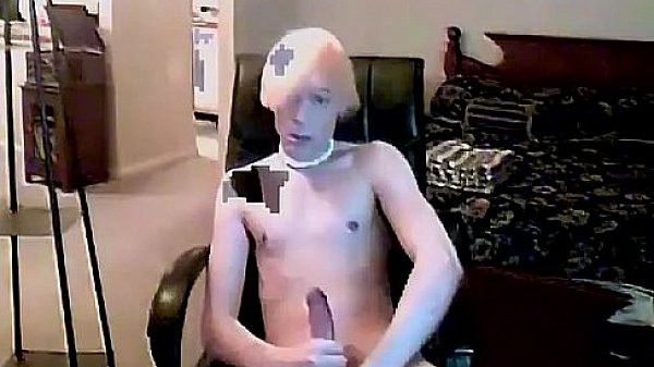 Gay movie of With the bleach blonde hair and adorable pinkish briefs, 