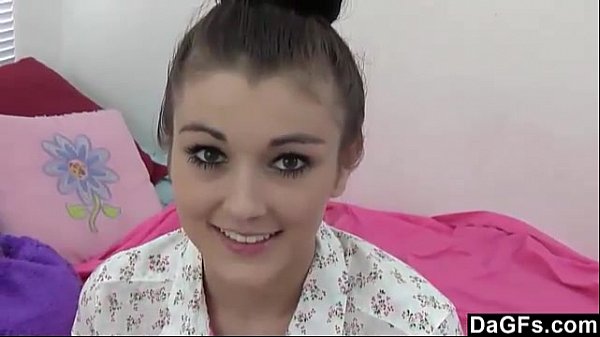 Hot_girl showing offand playing in_front ofcamera