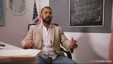 Teen Myra Moans and her latina classmate Pixie Smalls gave what their teacher demanded.They let him lick and fuck their pussy despite being lesbians 