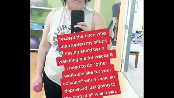 I never see other people as competition at the gym i'm always hoping we all we reach our personal goals *except that on