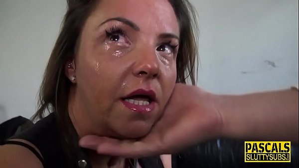 Handcuffed milf_submissive throated for_cum