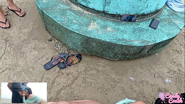 Eu e o Rennan Luna botamos a Candy_Crush pra mamar na Praia Grande - Candy Crush Brasil - Coupleluna