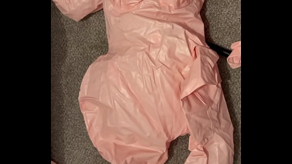 Blowing up a large doll