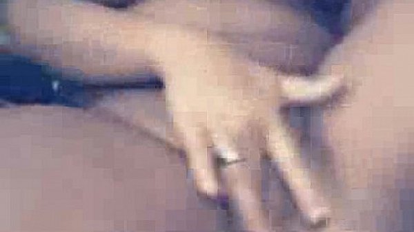 Horny slut plays on a webcam with her pussy 