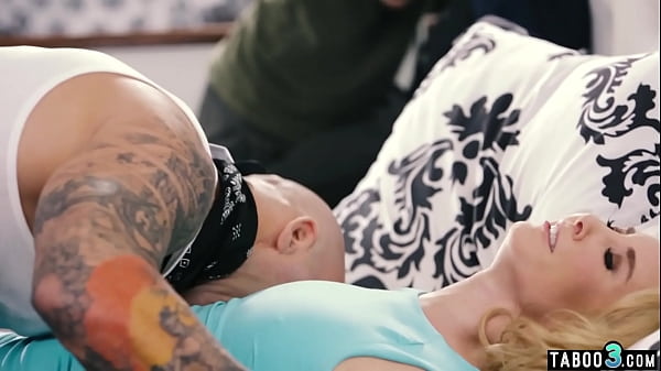 Blonde MILF housewife Aaliyah Love fucked by a criminal in front_of her hubby