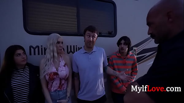 Van life family pleases cop with stepmom and stepdaughter kenzie taylor gal ritchie
