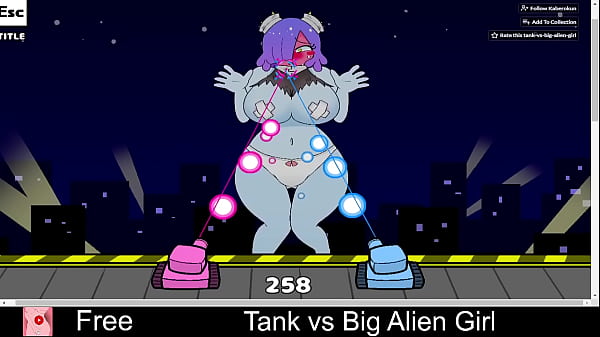 Play MP4 - Tank vs Big Alien Girl