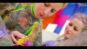 German Dirty Talk Lesbians Play Rough &ndash; Spanking, Spit-covered Strap-on Deepthroat & Hard Pussy And Ass Fucking thumbnail