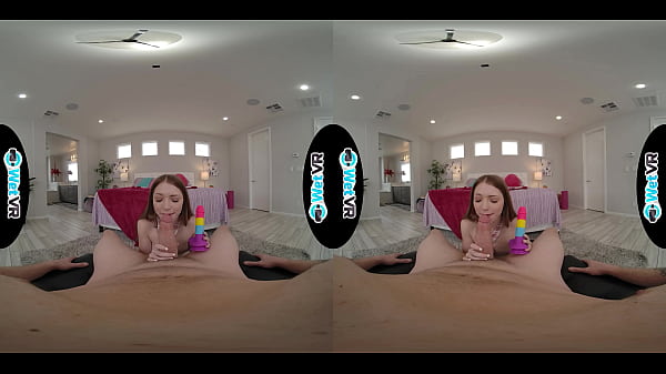 Cute redhead gets creamed by fat cock in vr porn 