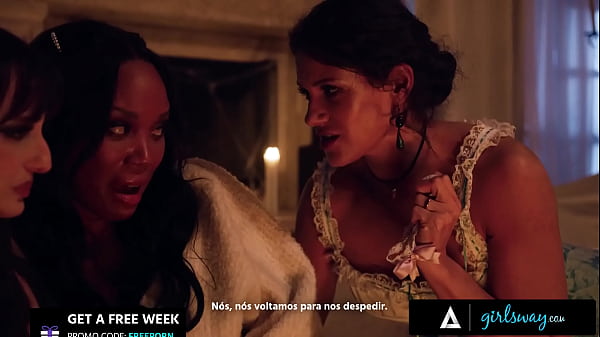 Witchy babes summon sex spirit pt