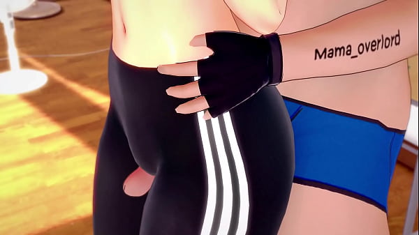 Spider Gwenesta cansada dehacer ejercicios ahora_quiere divertirse con una polla_versiónadulta