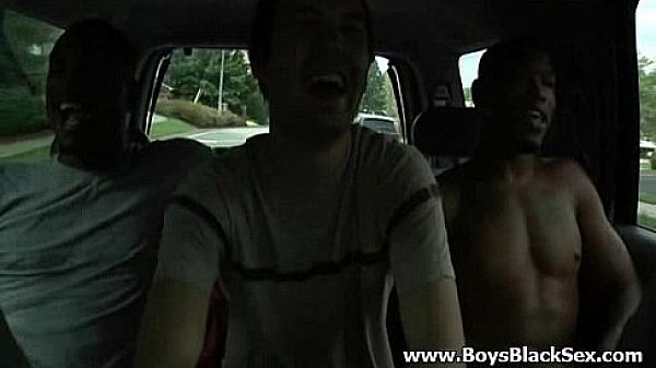 BlacksOnBoys - Gay blacks fuck hard white sexy twink 05 