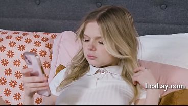Nonton Stepsisters Busted Under Blanket Seduce Aroused Stepmom thumbnail