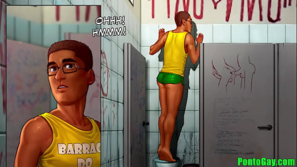 Espiando a foda no banheiro p&uacute;blico 