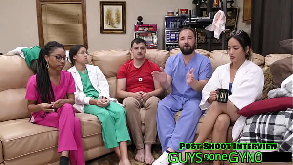 Dr canada is so horney at work he finds an empty examination room to jerk his uncut dick in