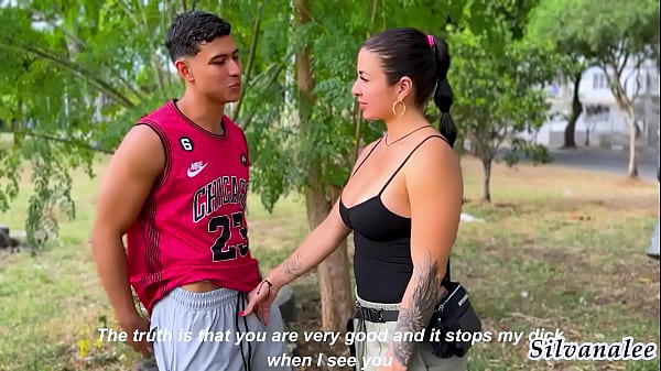 Busty milf silvana lee watches a fitness guy in the park and fucks him angelcruzxx 