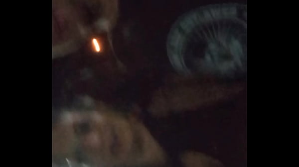 Bouncing big tits in public