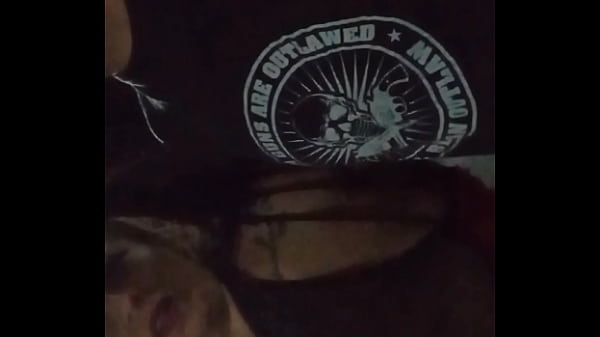 Bouncing big tits in public