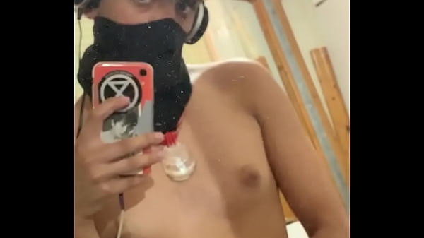 Buttercup Antifa black bloc cock tease