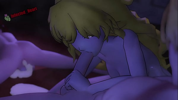 Blond Man Fucks Two Dick Girls 