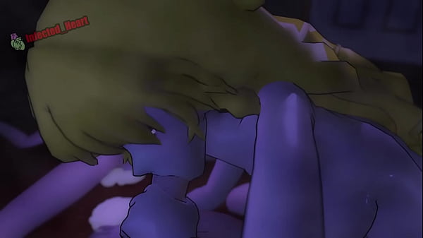 Blond man fucks two dick girls